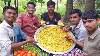 Rajwadi Dhokli | Dhokli Nu Shaak | Village Style Recipe | Village Rasoi