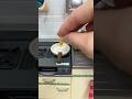 ミニチュアの卵を片指割り🍳Crack a miniature egg with one finger
