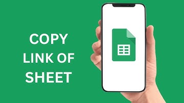 How To Copy Link Of Sheet In Google Sheets App?