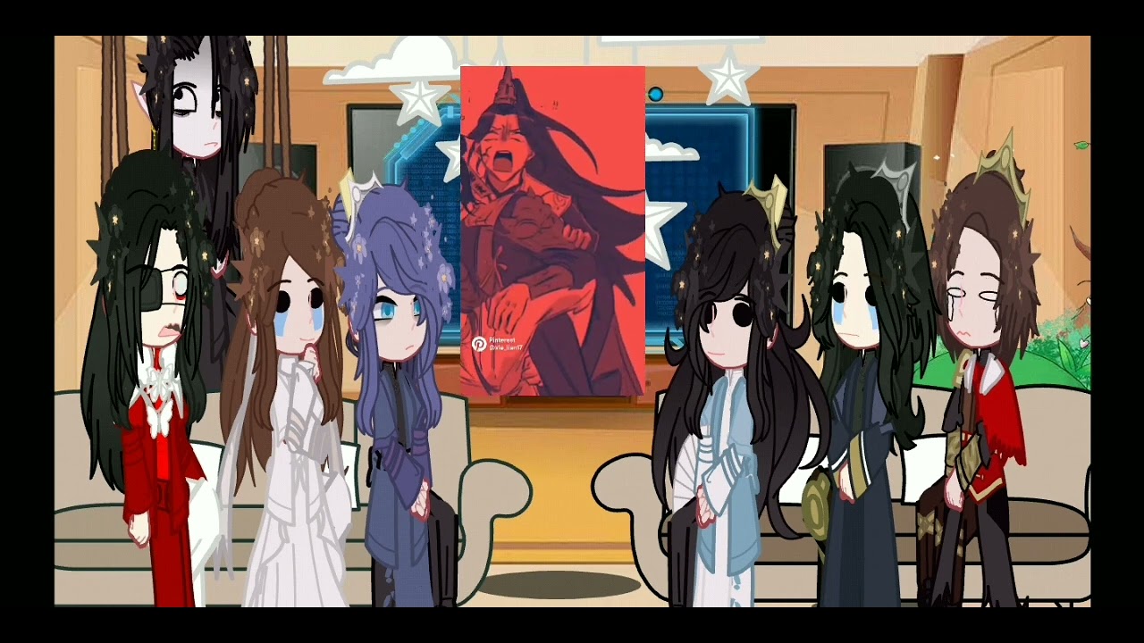 :: Реакция Благословение небожителей на???#благословениенебожителей#селянь#хуачен#муцин#бл#муцин