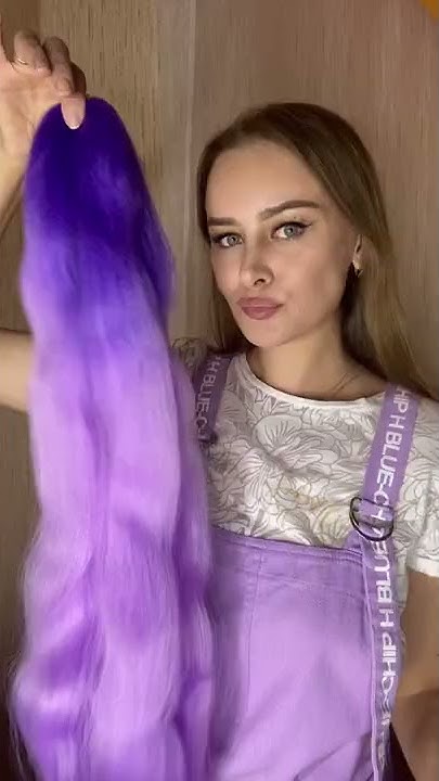 Прическа из канекалона #канекалон #канекалонкосы #прически # ...