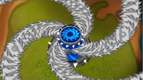 MAX Buffed Tier 5 Super Blade Maelstrom Destroys Everything! (Bloons TD 6)