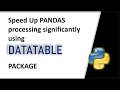 an overview of python&#39;s datatable package | python data table tutorial