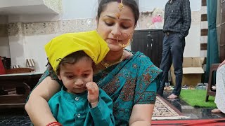 Jaksh's Mundan Ceremony ❤️ #viral #video #entertainment #trending