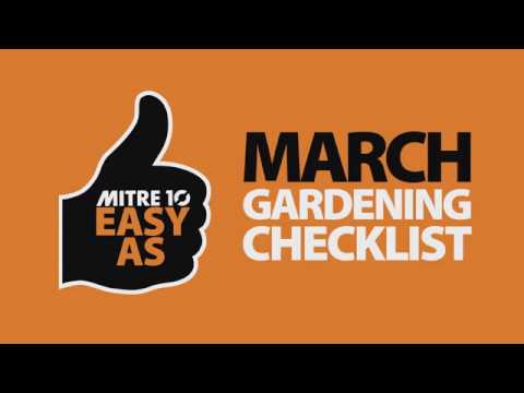 diya tailors March Garden Checklist | Mitre 10 Easy As Garden