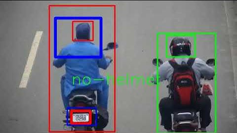 Helmet and Number Plate Detection and Recognition - Advanced Deep Learning Project - with code