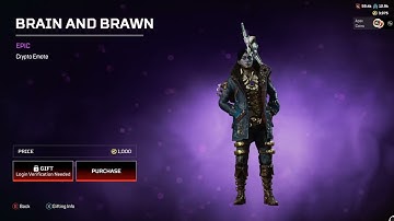 Epic Emote for Crypto (Brain and Brawn), Doppelgangers Sales. [Apex Legends - Highlight - Oct.23]