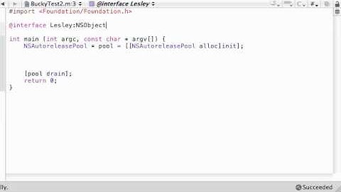 Objective C Programming Tutorial - 28 - Inheritance