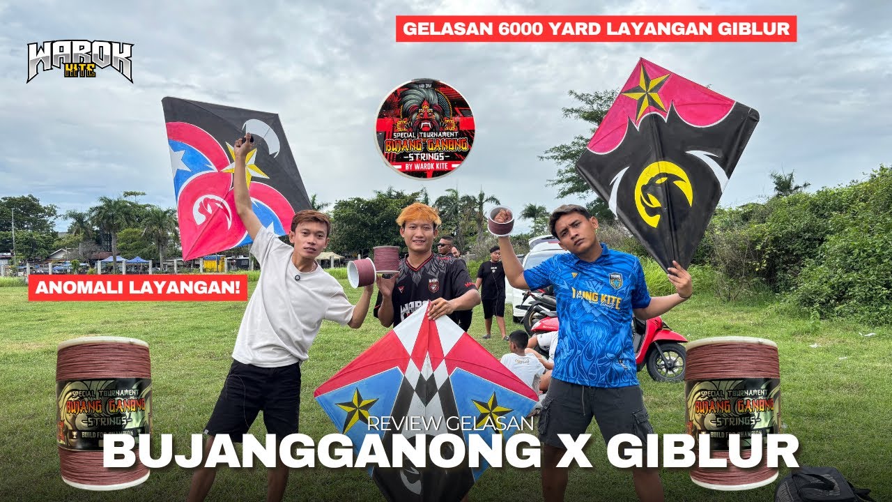 GELASAN BUJANGGANONG DI COMBO PAKE LAYANGAN GIBLUR!! RAJA ULURANNN!!