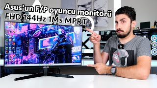Bütçeyi̇ Sifirlamadan Alabi̇leceği̇ni̇z Fp Moni̇tör Asus Vy249Hge Fhd 144Hz 1Ms Mprt
