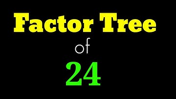 Factor Tree Of 24