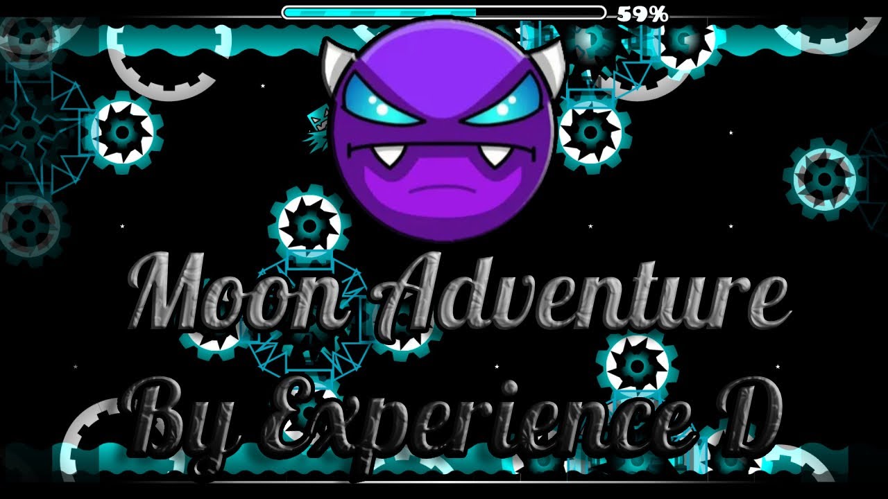"Moon Adventure By Experience D" Geometry Dash