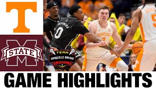 #5 Tennessee vs Mississippi State Highlights | NCAA Men's Basketball | 2024 College Basketball