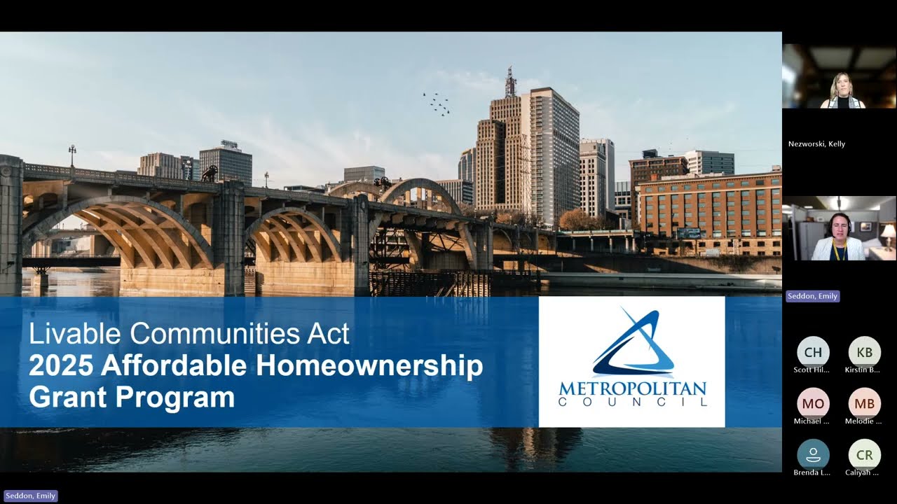 Livable Communities Act 2025 Affordable Homeownership Grant Program