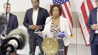 DC Mayor Muriel Bowser Responds to Question About Bribery Charges Against Councilmember Trayon White