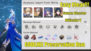 Godlike Preservation Run with Gepard and Trailblazer | Swarm Disaster Difficulty V