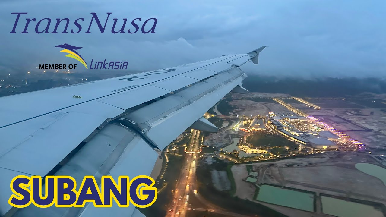 Landing MALAYSIA SUBANG TRANSNUSA Airbus A320 | 8B 699 | PK-TLB