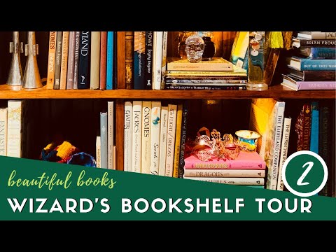 A Wizard's Library Bookshelf Tour (part 2) | Beautiful Books