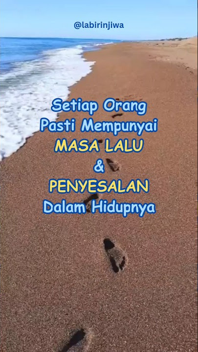 Jejak masa lalu & penyesalan | kata-kata bijak nasehat motivasi diri #shortvideo #shortsfeed