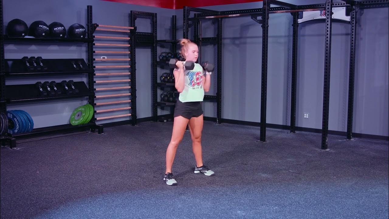 How to Dumbbell Man Maker (without Overhead Press) YouTube