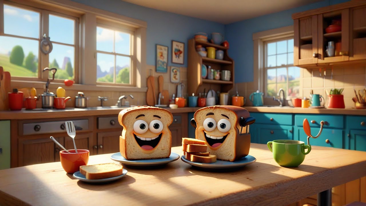 Breakfast Song – Toast and Jam | Healthy Morning Song for Kids ...
