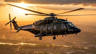 The Billionaire's Choice Agusta Westland AW101 2025 The Most Advanced VIP Helicopter