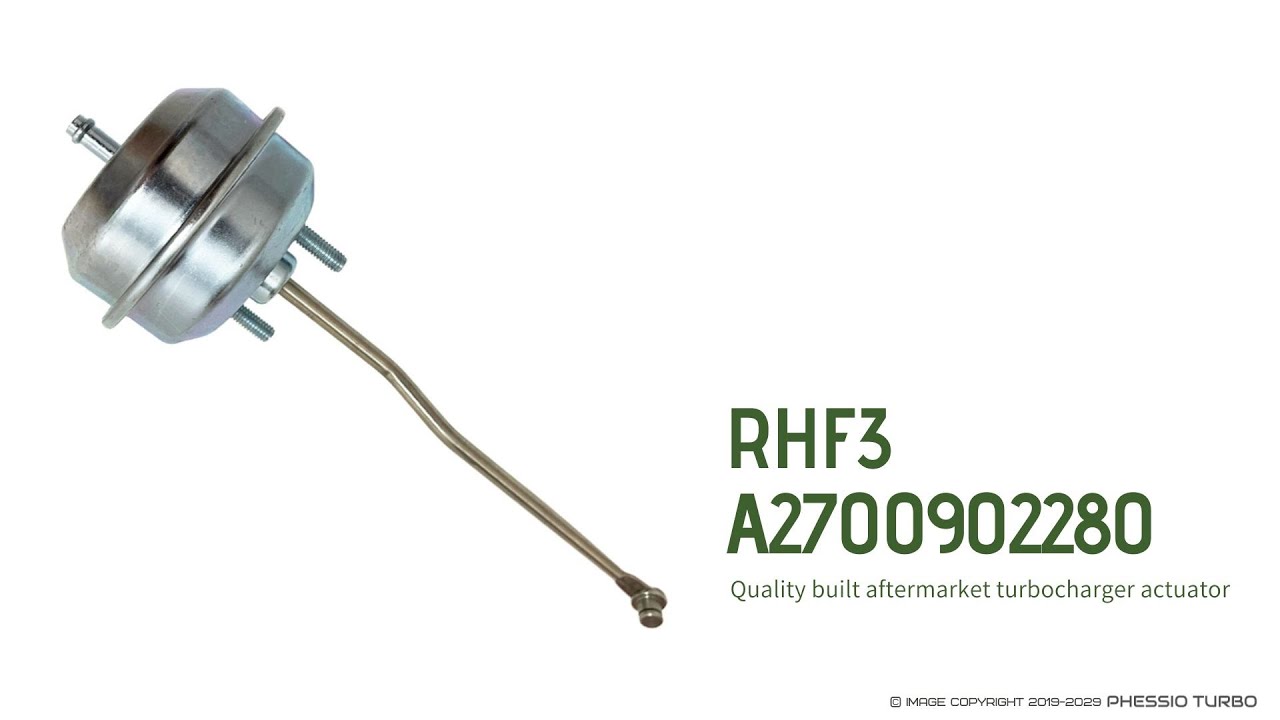 A2700902780 Turbo TS Vacuum Cell Wastegate Actuator For Mercedes M270.910, M274.910 Engine YouTube