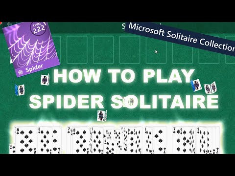 How to Play Spider Solitaire for Beginners