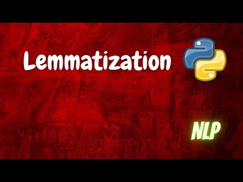 Lemmatization | NLP | Python