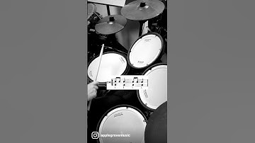 Syncopation by Reed (Lesson 4, Page 11, Number 14) - Practice with Me!#syncopation #drumset #drums