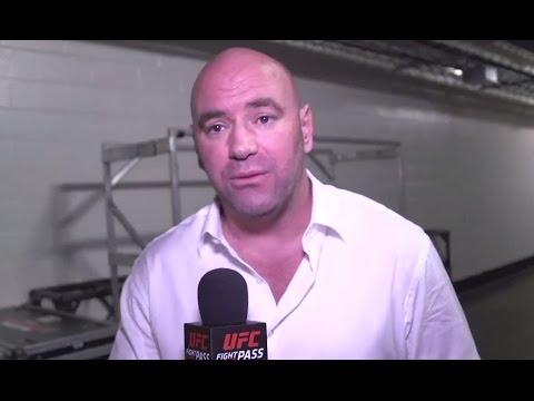 UFC 192: Dana White Backstage Interview