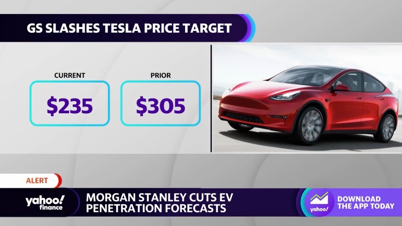 Morgan Stanley cuts EV market penetration forecasts as Tesla stock ...