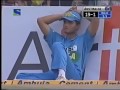 Ganguly cannot believe what laxman is doing haha  indian vs aus fuunymoment fail vvs ganguly