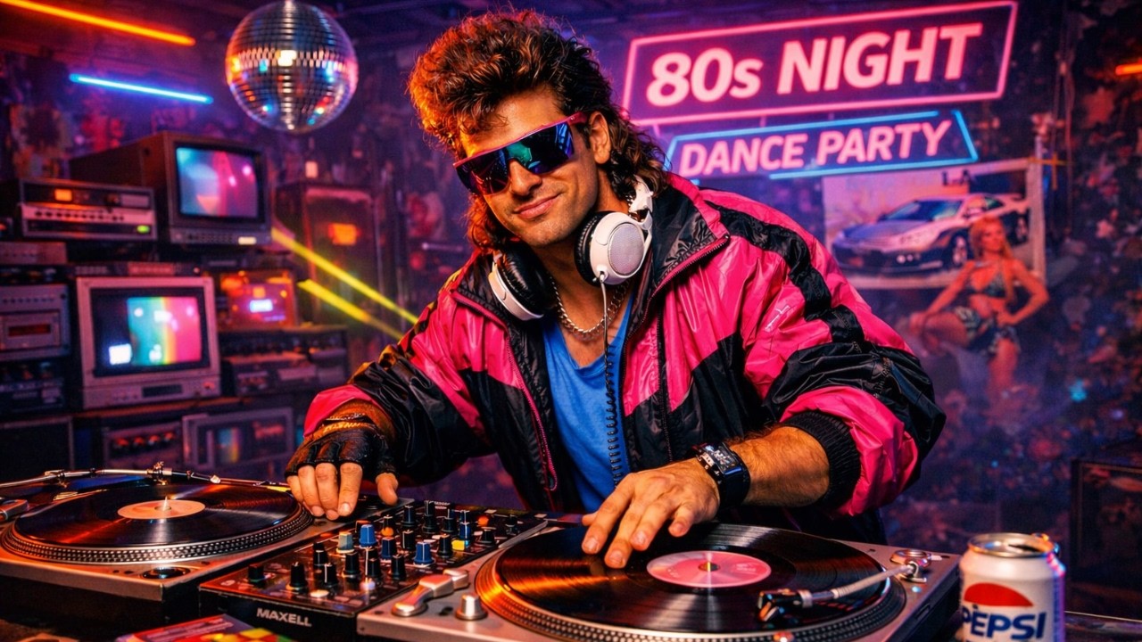 Retro Synthwave Club Mix 1986 | Neon 80s Dance Vibes