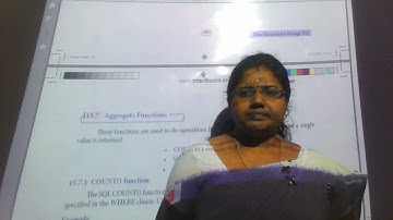 12th Computer Science(Ln:15-Part 4)-Data Manipulation through SQL