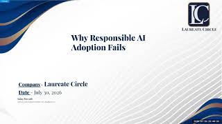 Why Does Responsible AI Adoption Fail | Expert Insights from Sujay Piwadi