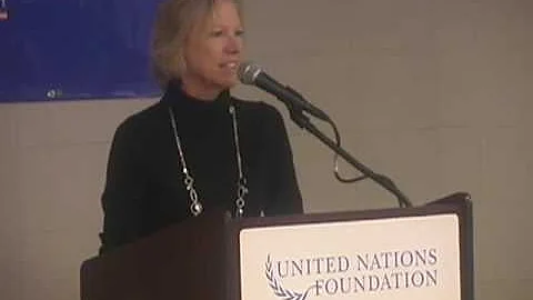 UN Foundations Nothing But Nets event with Kathy C...