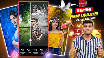 Remini New Update Photo Editing Just One Click 🤯 | Trending Photo Editing In Remini App