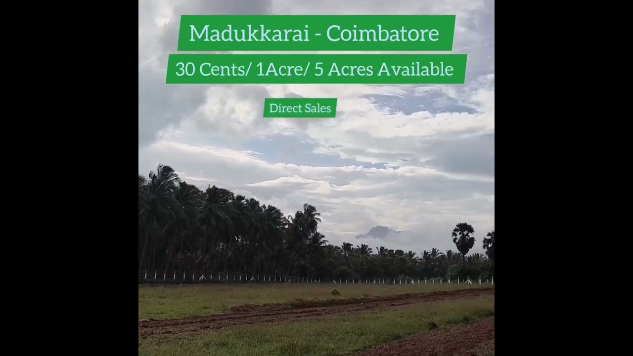 🌿 Kovai Green Farms Land 🌿