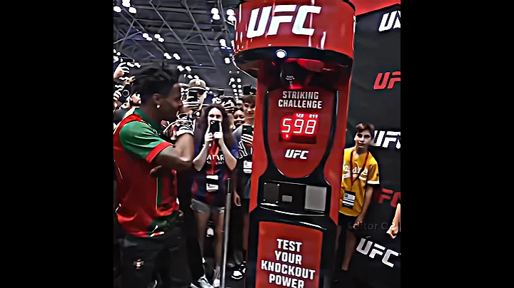 iShowSpeed Speed Beats Alex Pereira's Punching Machine Record