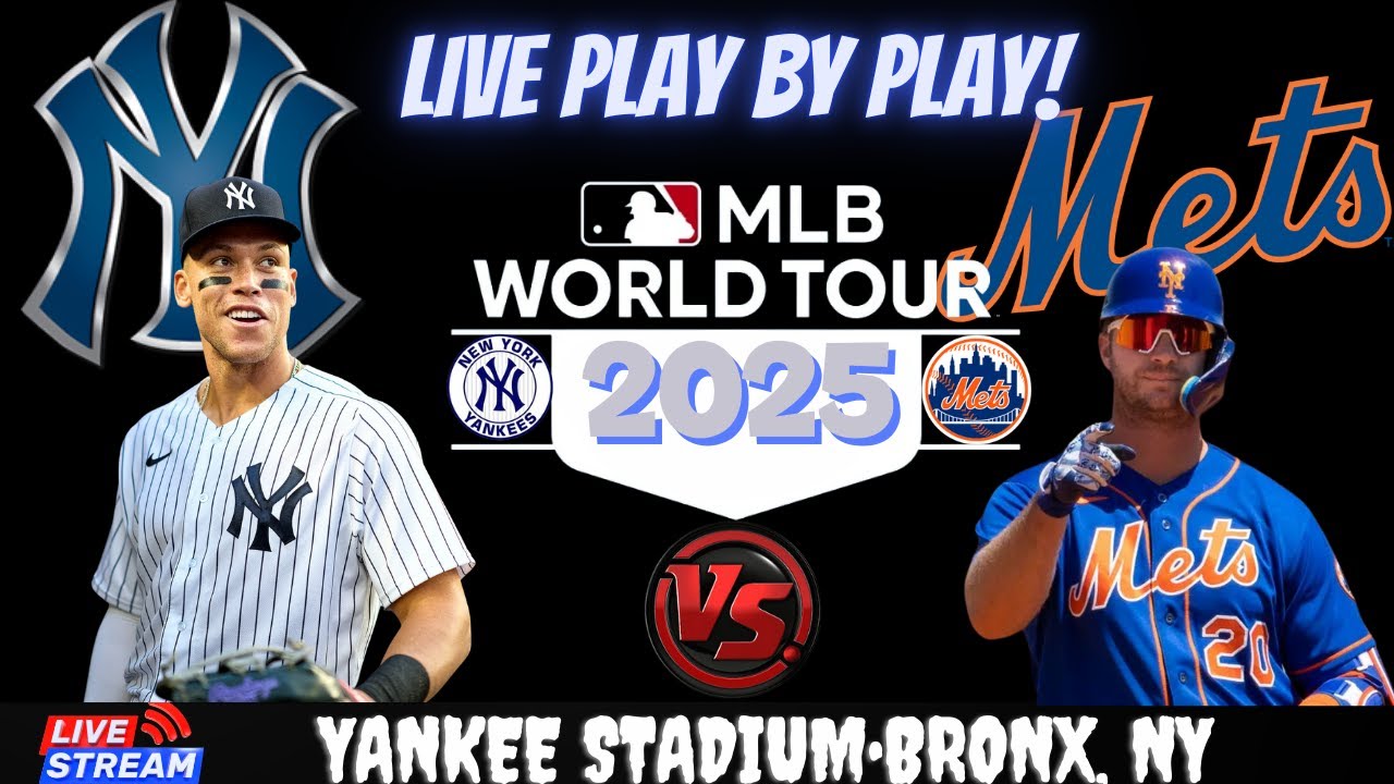Yankees Battle Mets: Live MLB Reaction & Play-by-Play