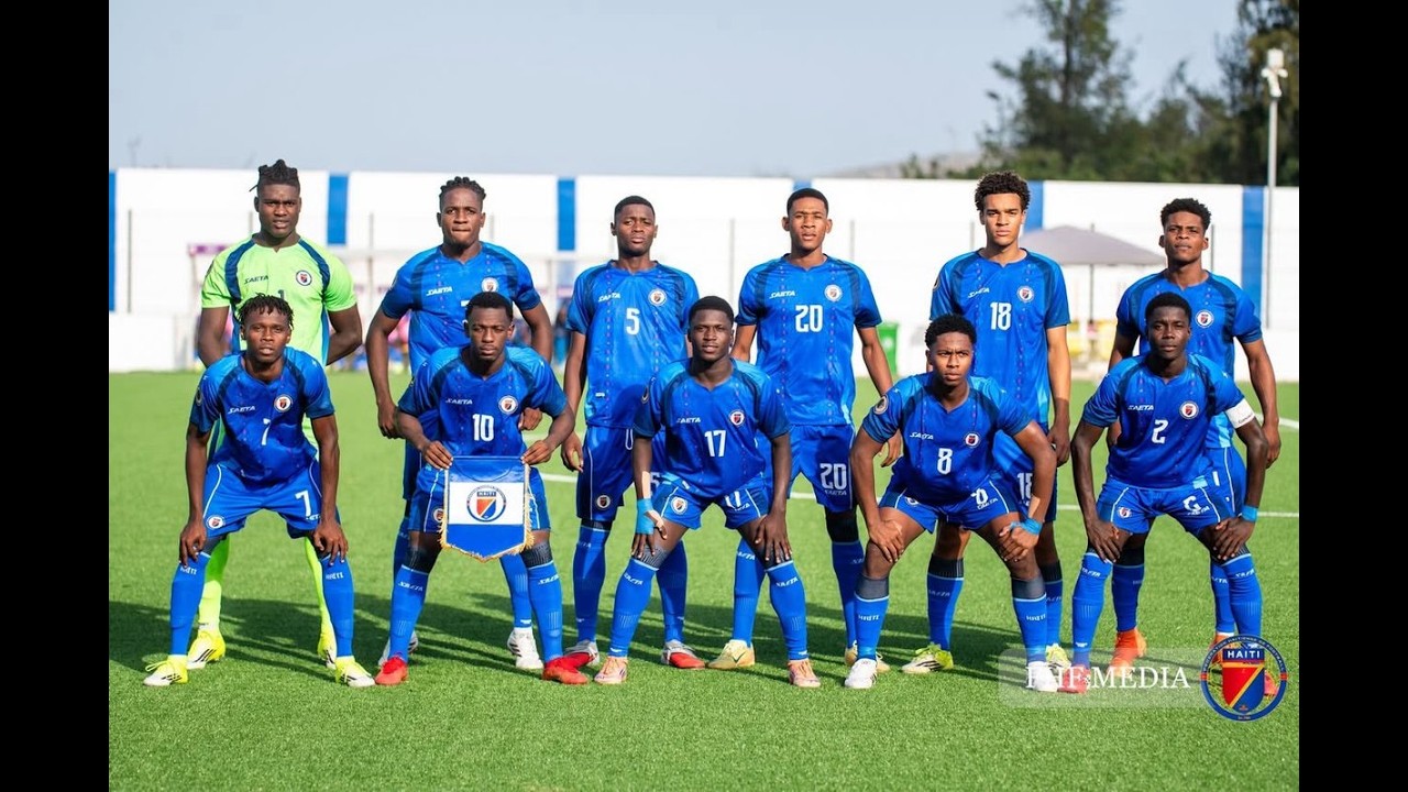 Football Ekip U20 Kalifye pou CONCACAF - Ayiti bat Curacao 2 Goal a 1