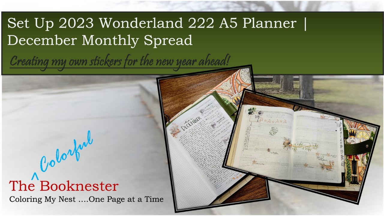 A5 Green Planner Kit