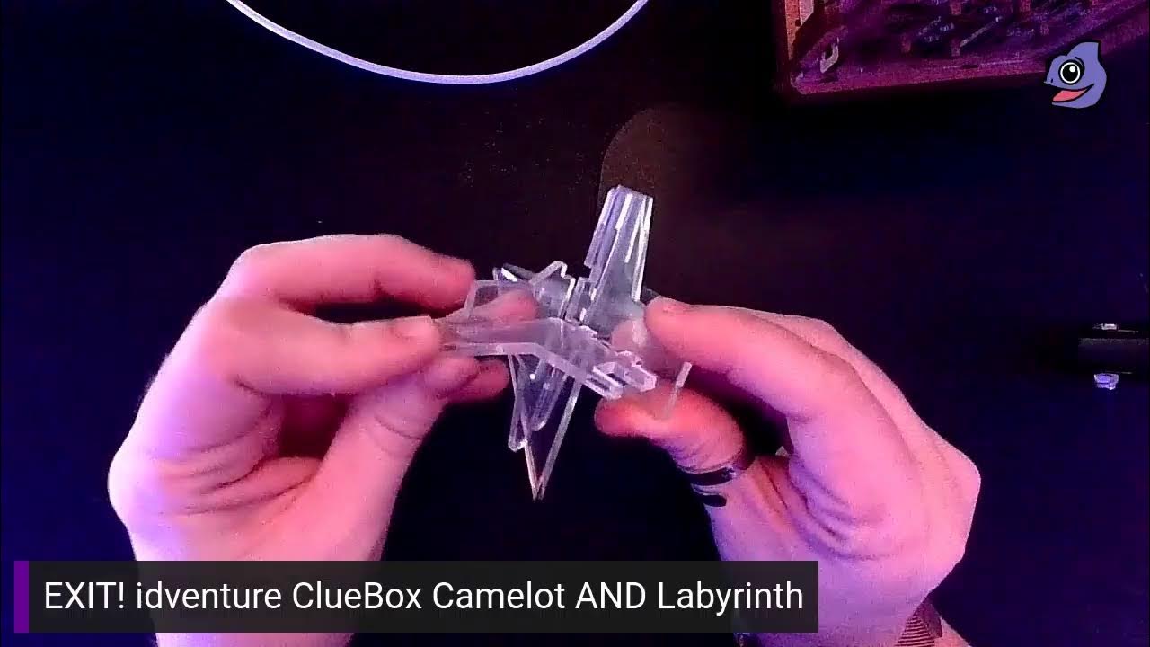 Escape Room: ClueBox by idventure Camelot AND Labyrinth 