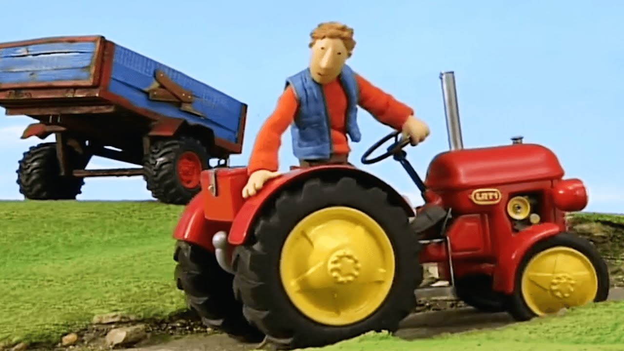 Der kleine rote Traktor rettet den Welpen Kleiner Roter Traktor YouTube