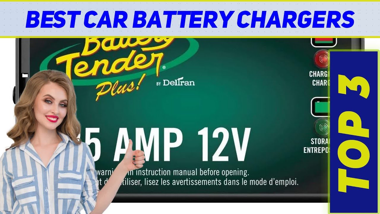 Best Car Battery Chargers 2023 - Top 3 Car Battery Chargers - YouTube