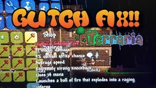 How to separate a glitched stack-xbox 360 to xbox one-Terraria