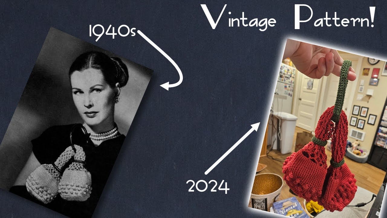 A Miser's Bag from the 1940s (though the style is way older than that!)