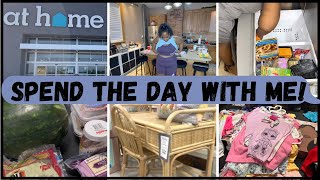 SPEND THE DAY WITH ME! TARGET, AT HOME, GABE'S, SAM'S CLUB \& MORE \/ MAKEOVER DECOR \/ HUGE HAUL