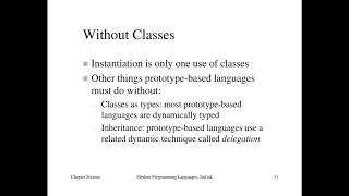 CSCI 305 - Lecture 29: OO - part 2